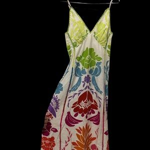 NWOT Farm Rio Tropical Graphic Maxi Dress